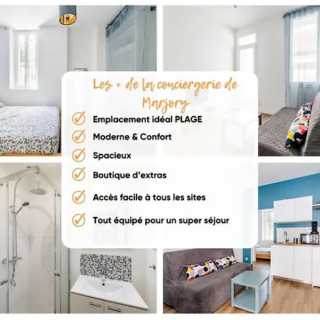 Studio Charmant & Tout Confort Au Mourillon * Toulon